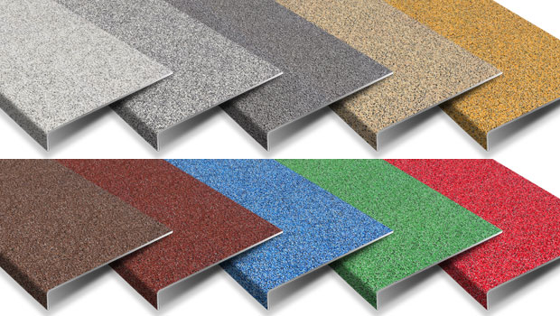 Anti slip extra deep stair tread covers Colourdec range by Safe Tread.