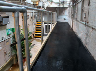 1. Anti-slip flooring ensures good health safety and best working practices at ZSL London Zoo. 1. Anti-slip flooring ensures good health safety and best working practices at ZSL London Zoo.