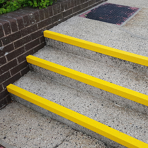 A cost effective, long-term solution to school stair safety. A cost effective, long-term solution to school stair safety.