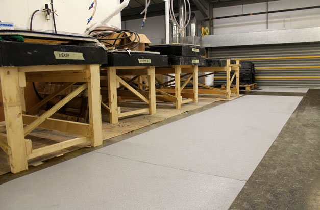 Anti-slip floor sheets - a superior slip resistant and hard wearing surface. Anti-slip floor sheets - a superior slip resistant and hard wearing surface.