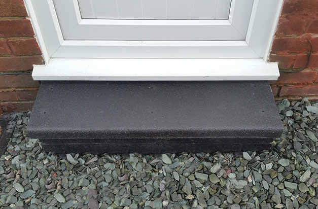 “It may be a small job compared to many, but important non the less. The back door step is now safe for disabled and elderly people to use in the rain or even when it hail stoned.” C Hope. “It may be a small job compared to many, but important non the less. The back door step is now safe for disabled and elderly people to use in the rain or even when it hail stoned.” C Hope.